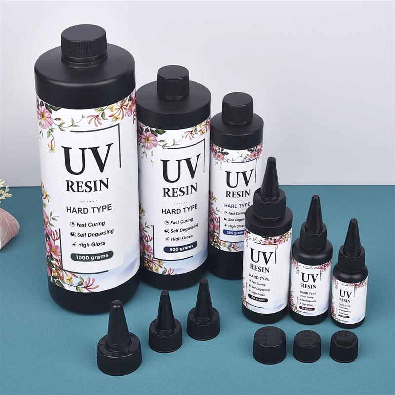 Resin Art Tool Kit - Hard UV Resin Glue Clear Ultraviolet