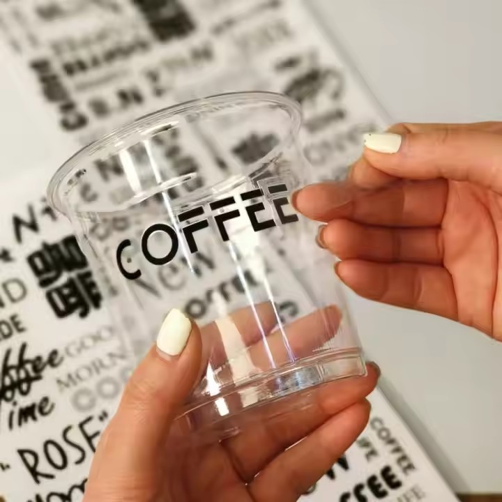 Resin Art Logo - 3D custom color UV transfer sticker