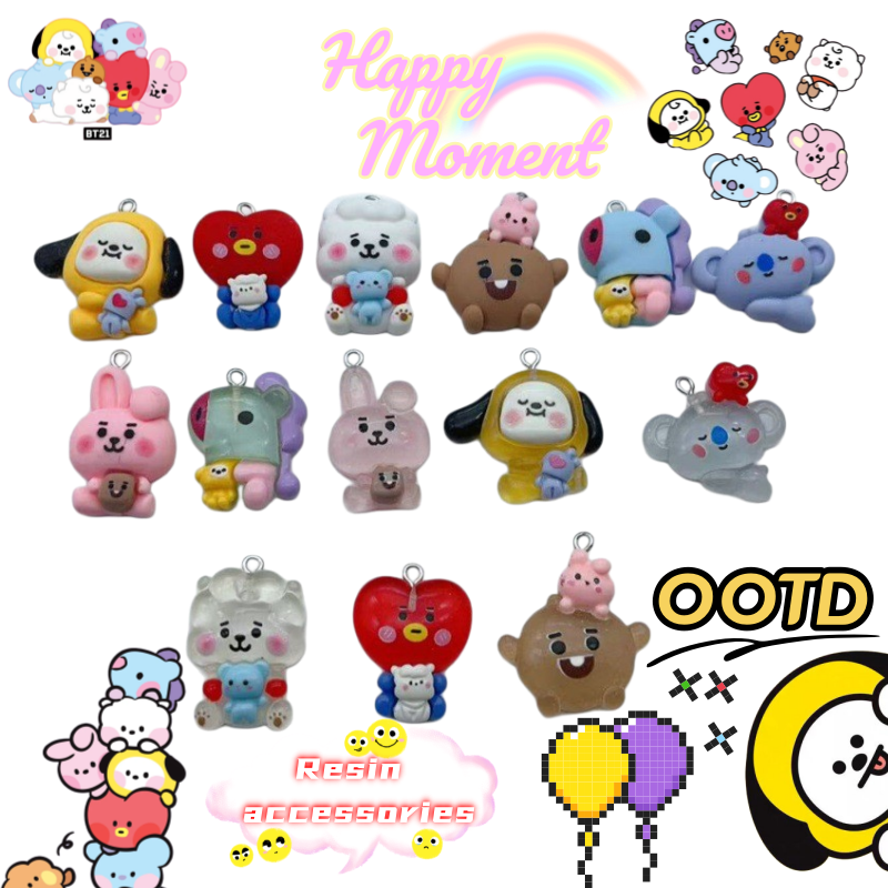 Resin Art Store - BT21 mang chimmy shooky koya anime