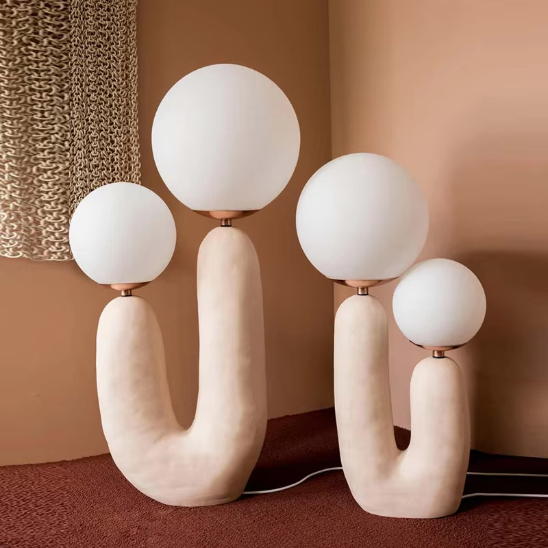 Resin Art Floor - Nordic Ins Creative Art Table Lamp