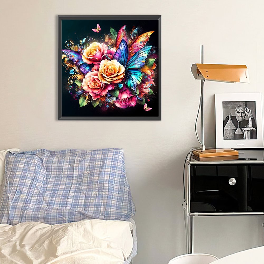 Resin Art For Rose - Diamond Painting Family Fairy Dust Diamond