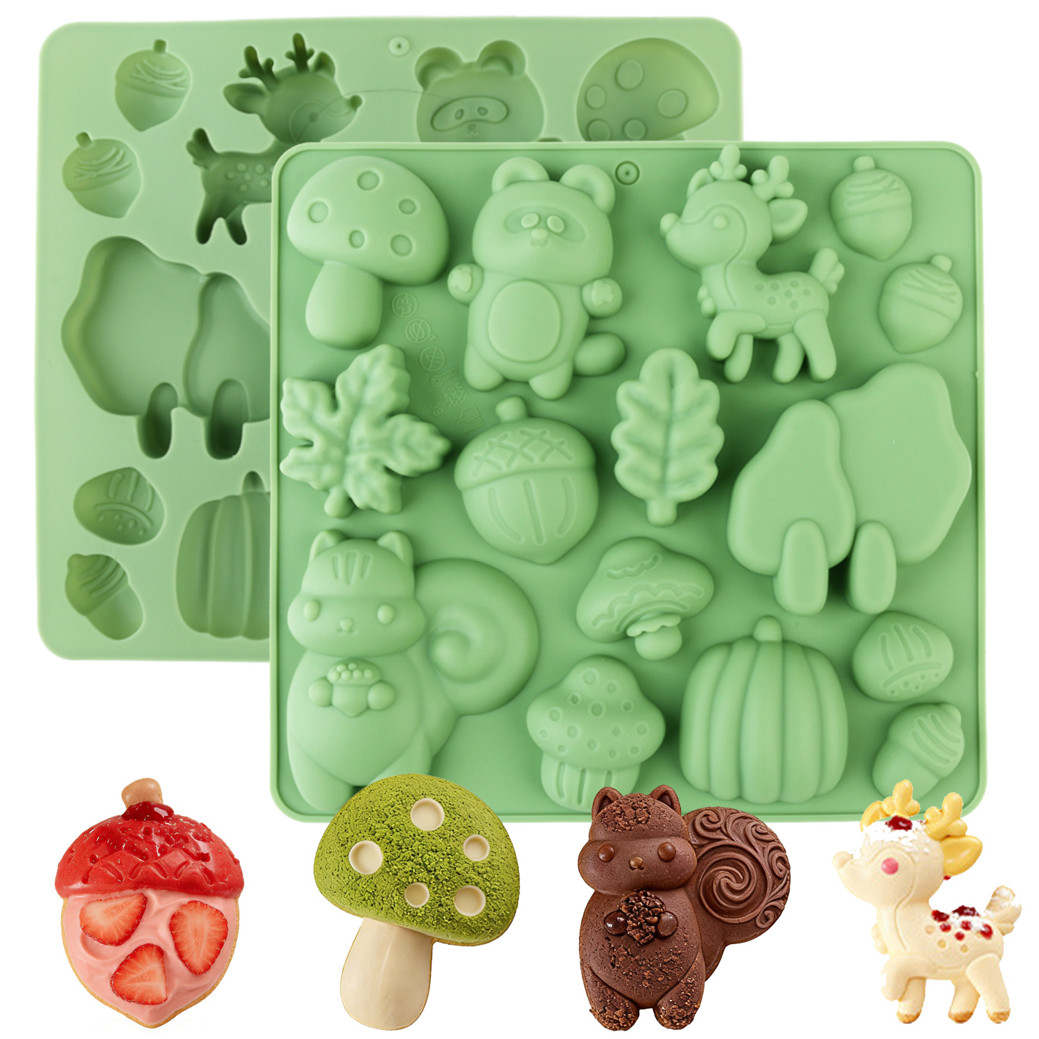 Resin Art Tool Kit - 1 Silicone Cake Mold in the
