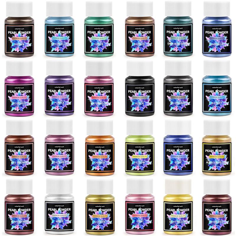24Color 20ml Pearlescent Powde - Pearl Powder Resin incelemesi ve fiyatı