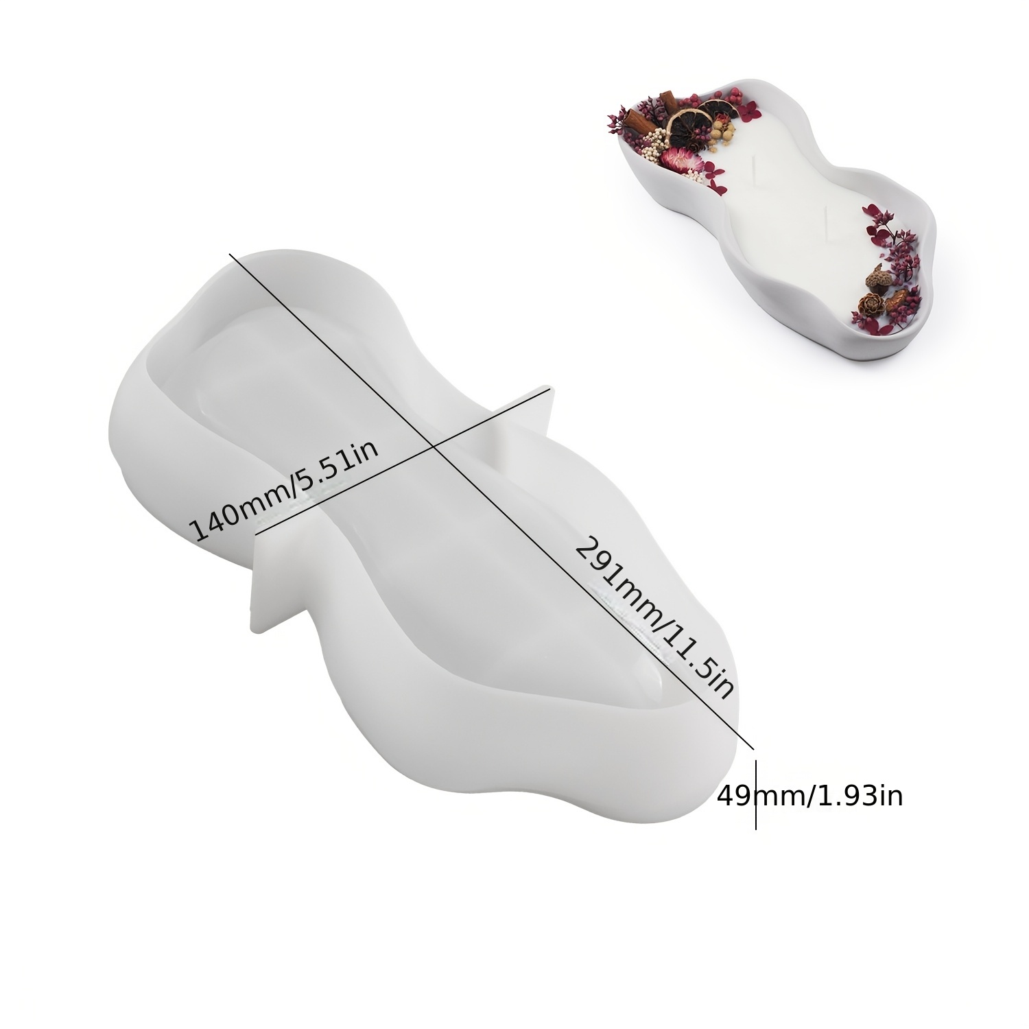 1 Large Irregular Oval Silicon - Resin Art Alphabet incelemesi ve fiyatı
