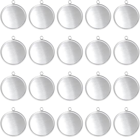 20 Pieces Stainless Steel Roun - Resin Art Store incelemesi ve fiyatı