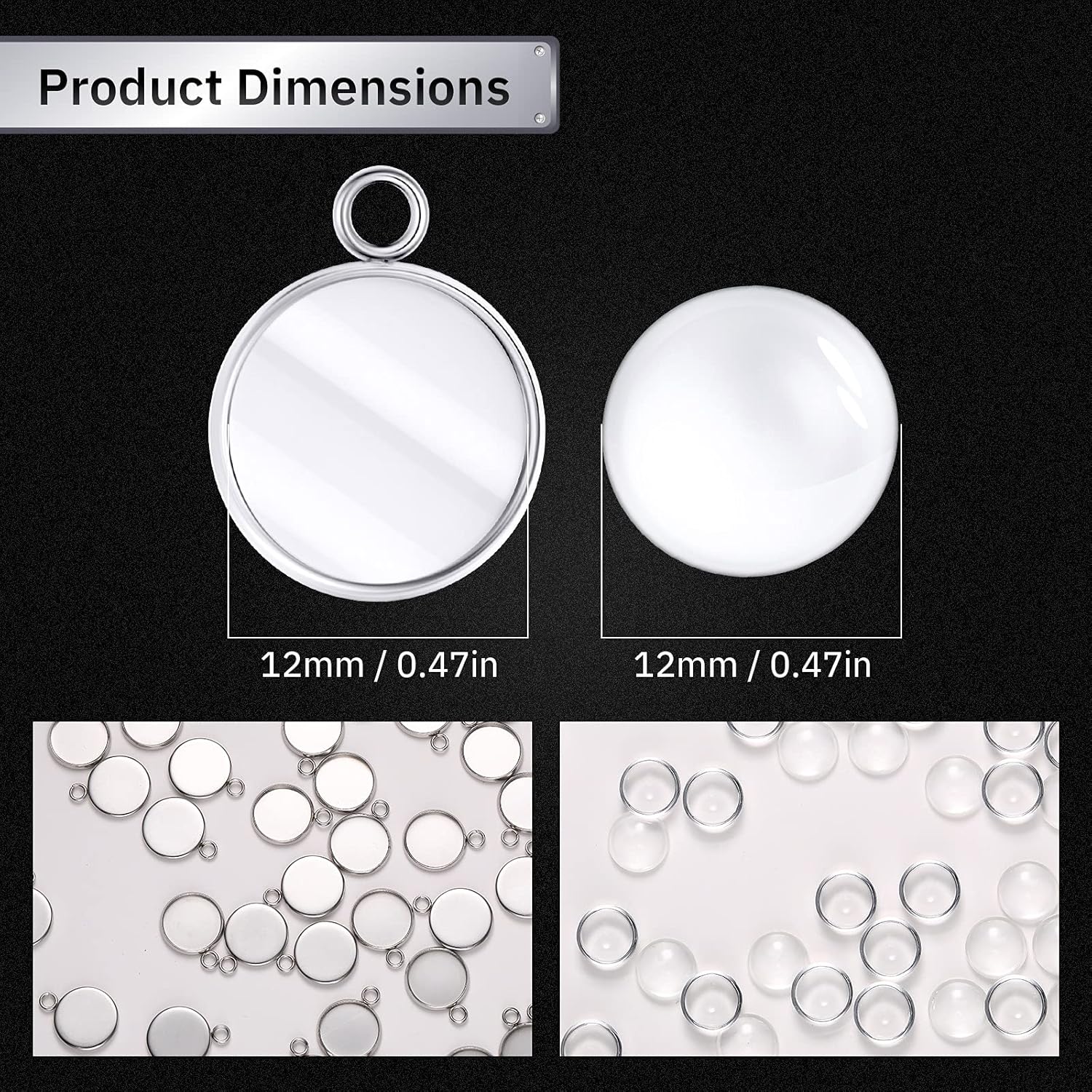 20 Pieces Stainless Steel Roun - Resin Art Store incelemesi ve fiyatı