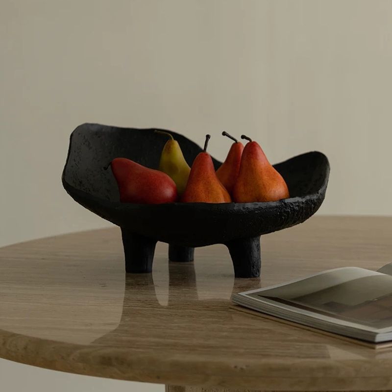 Black Fruit Plate Resin Storag - Resin Art Coffee Table incelemesi ve fiyatı