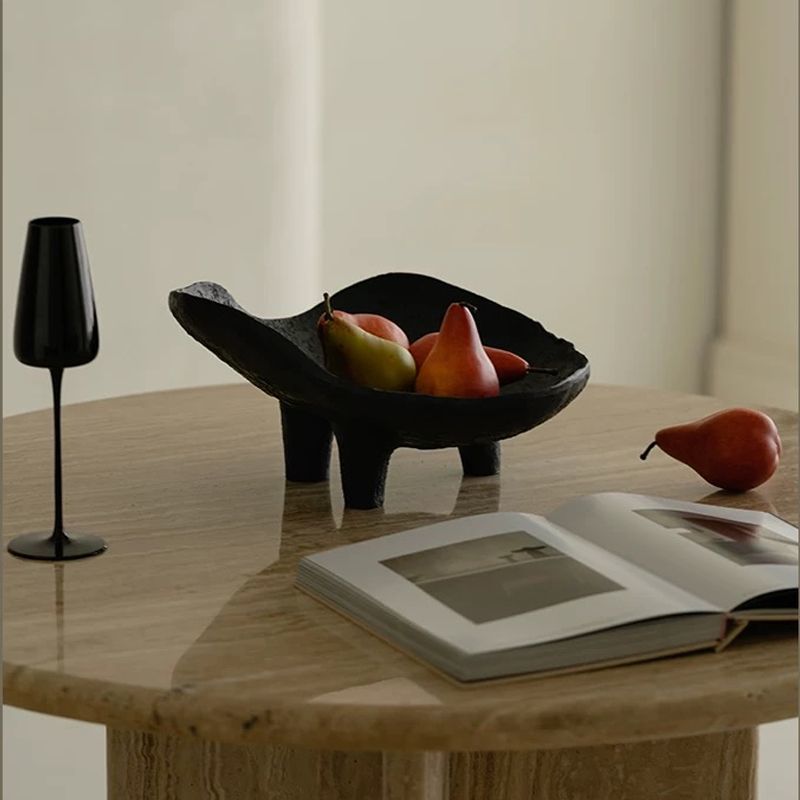 Black Fruit Plate Resin Storag - Resin Art Coffee Table incelemesi ve fiyatı