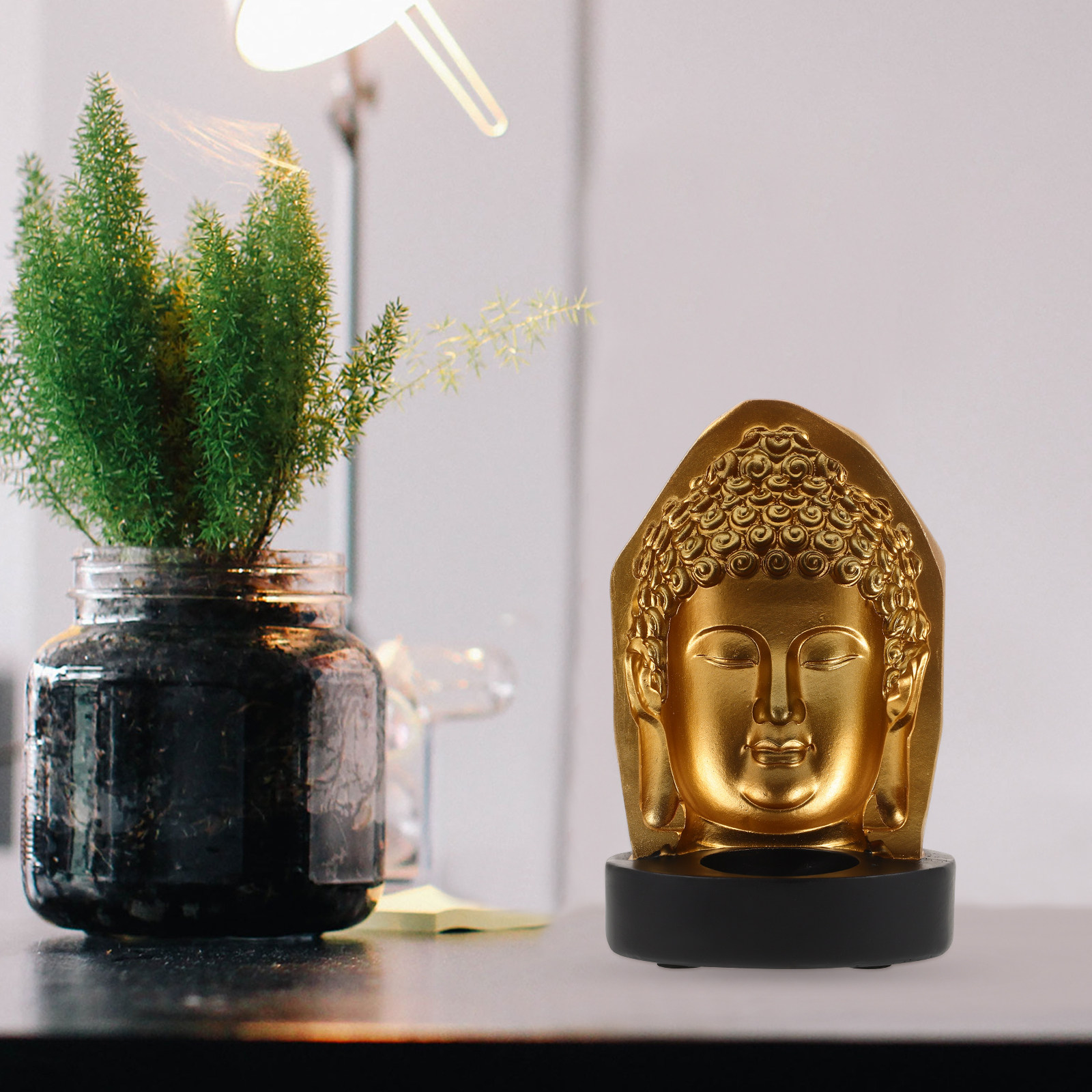 Tea Light Holder Resin Buddha  - Resin Art Decor incelemesi ve fiyatı