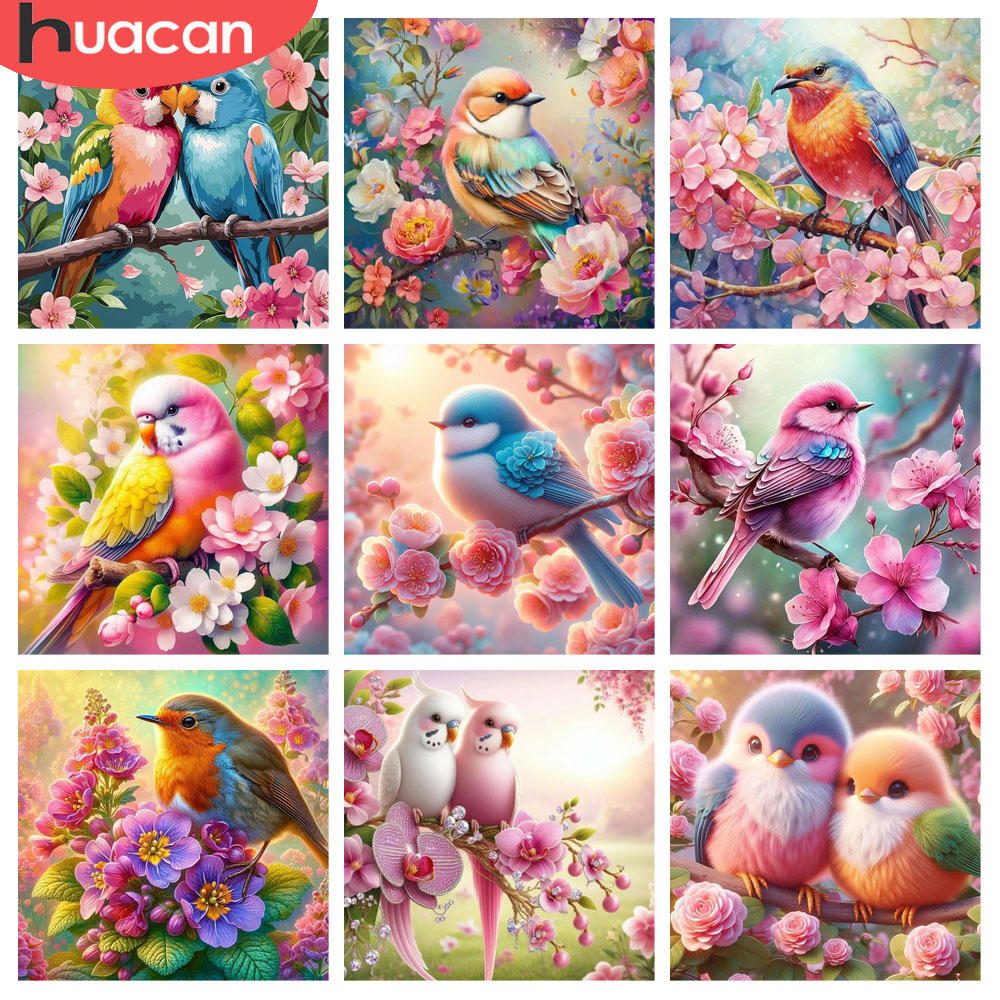 HUACAN Diamond Painting Bird F - Resin Art For Rose incelemesi ve fiyatı