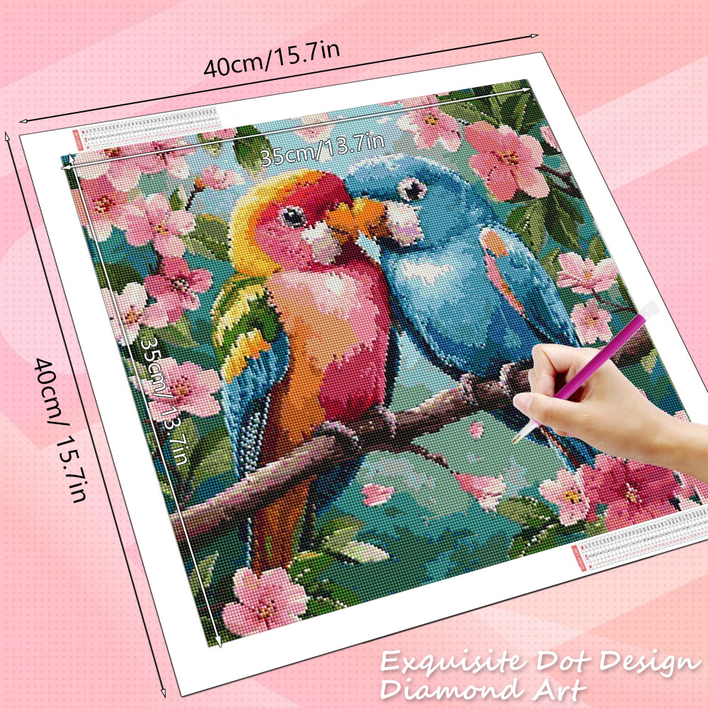 HUACAN Diamond Painting Bird F - Resin Art For Rose incelemesi ve fiyatı