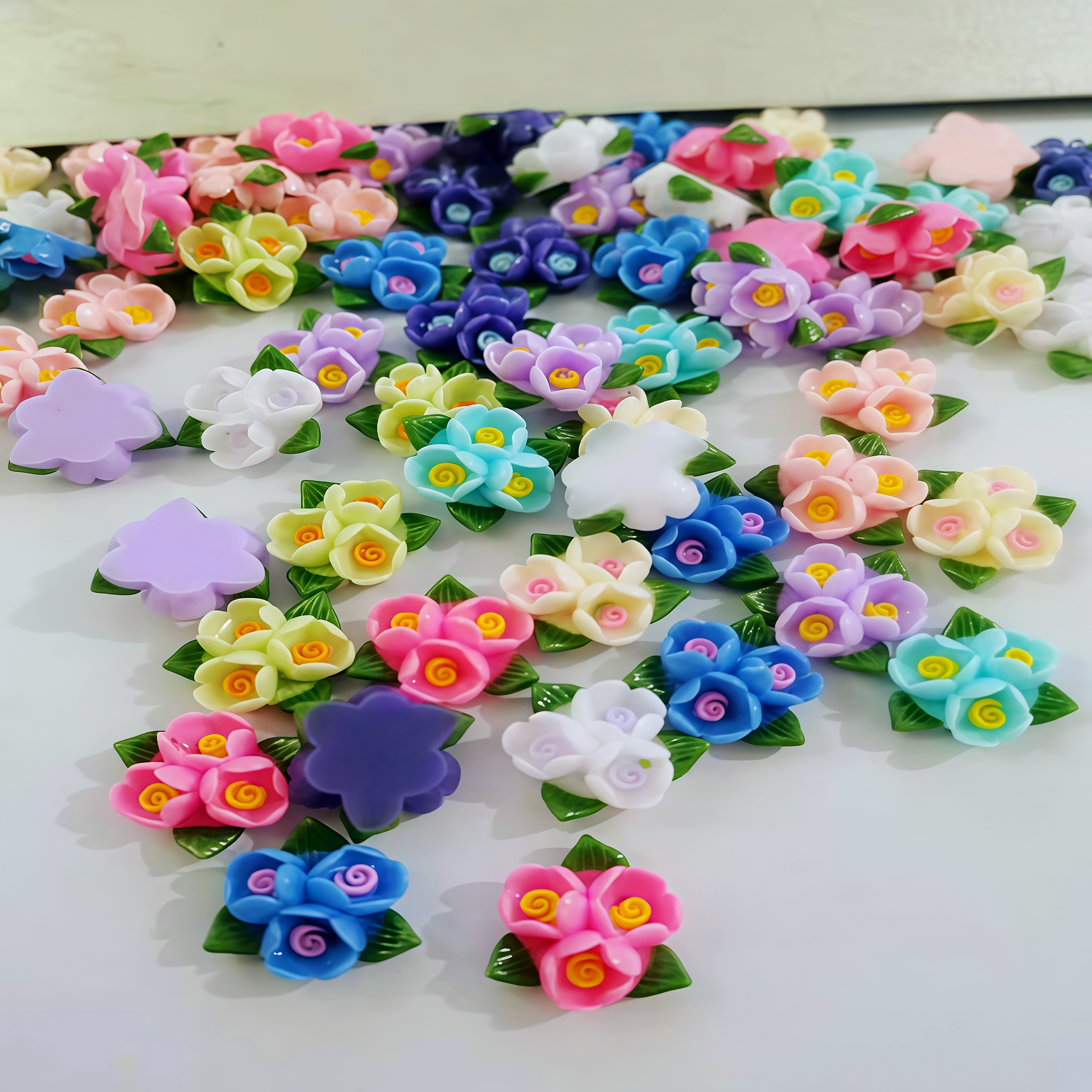 20/50pcs Mixed Resin Mini Colo - Resin Art For Rose incelemesi ve fiyatı