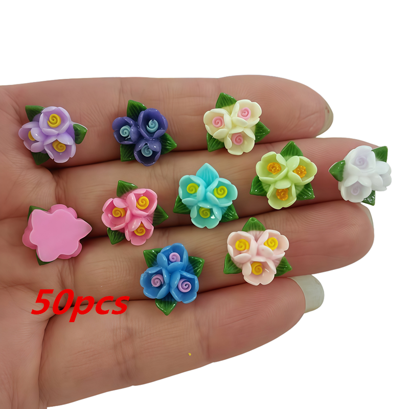 20/50pcs Mixed Resin Mini Colo - Resin Art For Rose incelemesi ve fiyatı