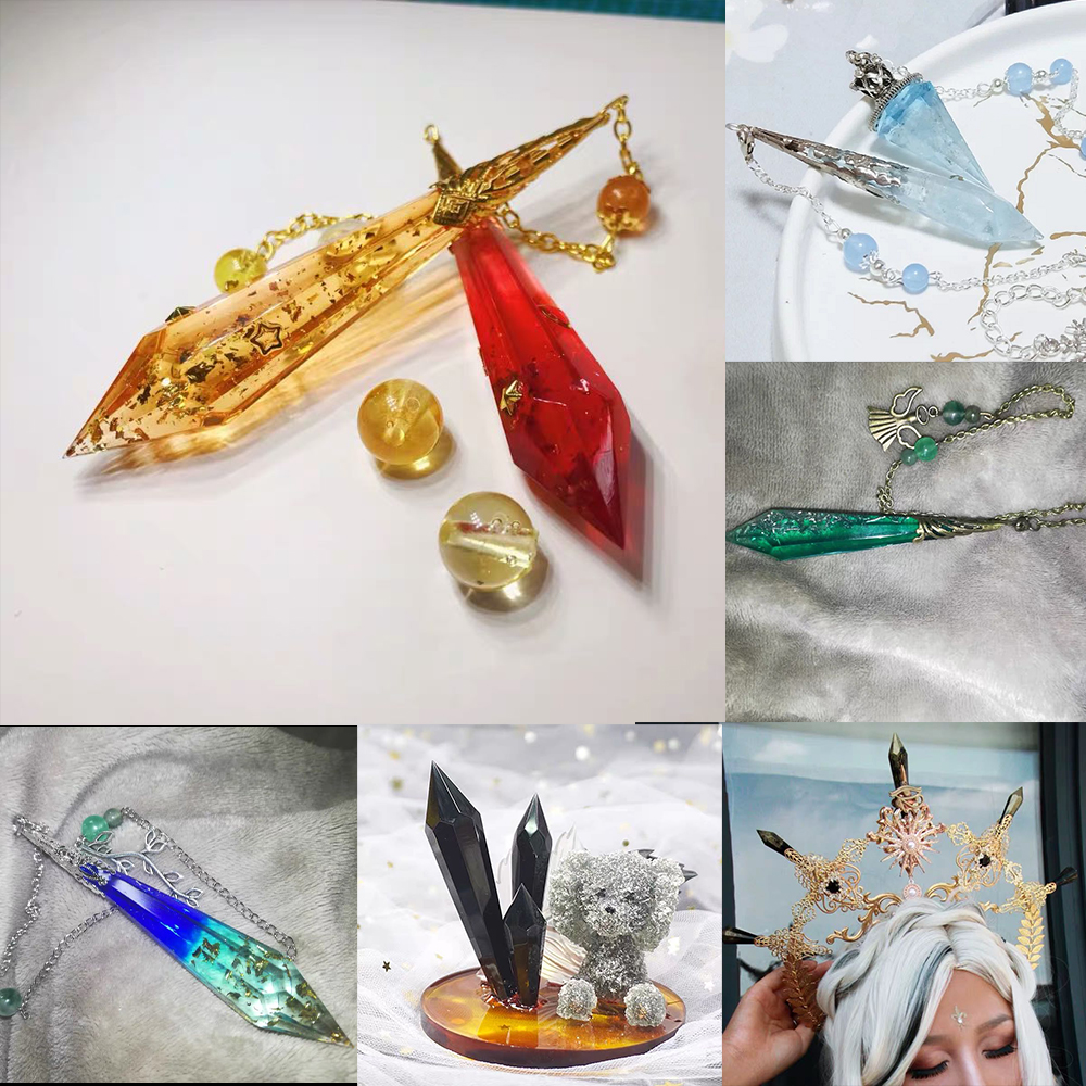 1pcs DIY Crystal Pendulum Epox - Resin Art Tool Kit incelemesi ve fiyatı