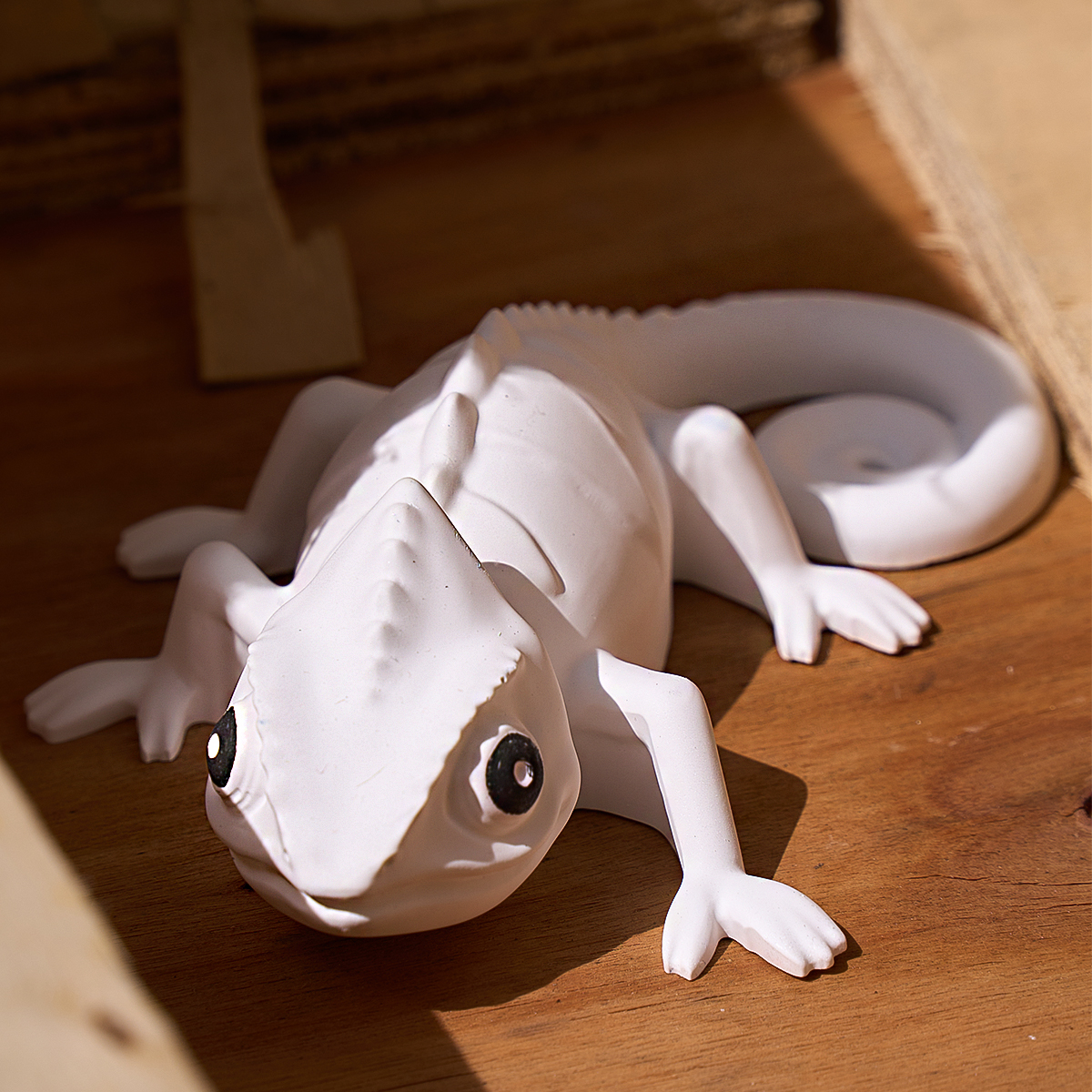 17cm 3D Chameleon Lizard Silic - Resin Art Mould incelemesi ve fiyatı
