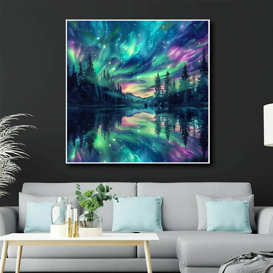 Frameless, DIY Diamond Paintin - Resin Art On Wall incelemesi ve fiyatı