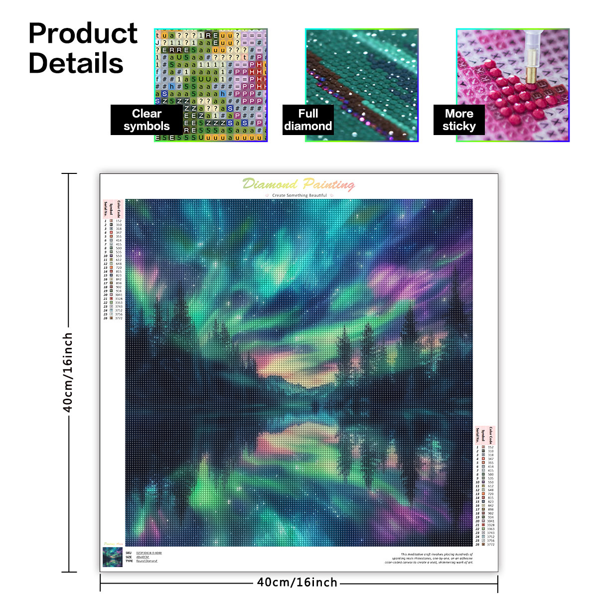 Frameless, DIY Diamond Paintin - Resin Art On Wall incelemesi ve fiyatı