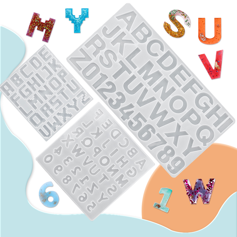 Alphabet Epoxy Resin Mold Kit  - Resin Art Alphabet incelemesi ve fiyatı