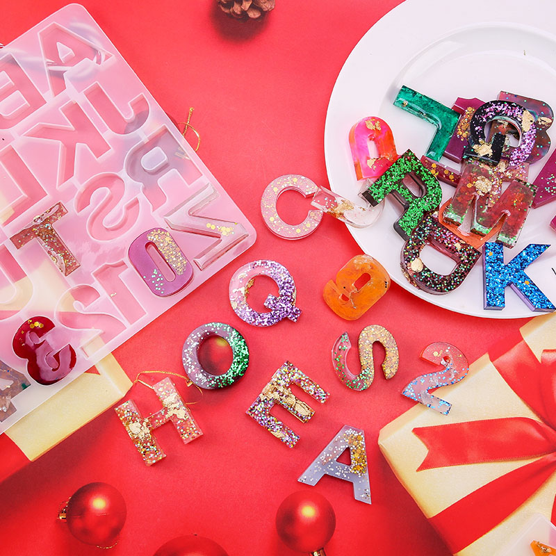Alphabet Epoxy Resin Mold Kit  - Resin Art Alphabet incelemesi ve fiyatı
