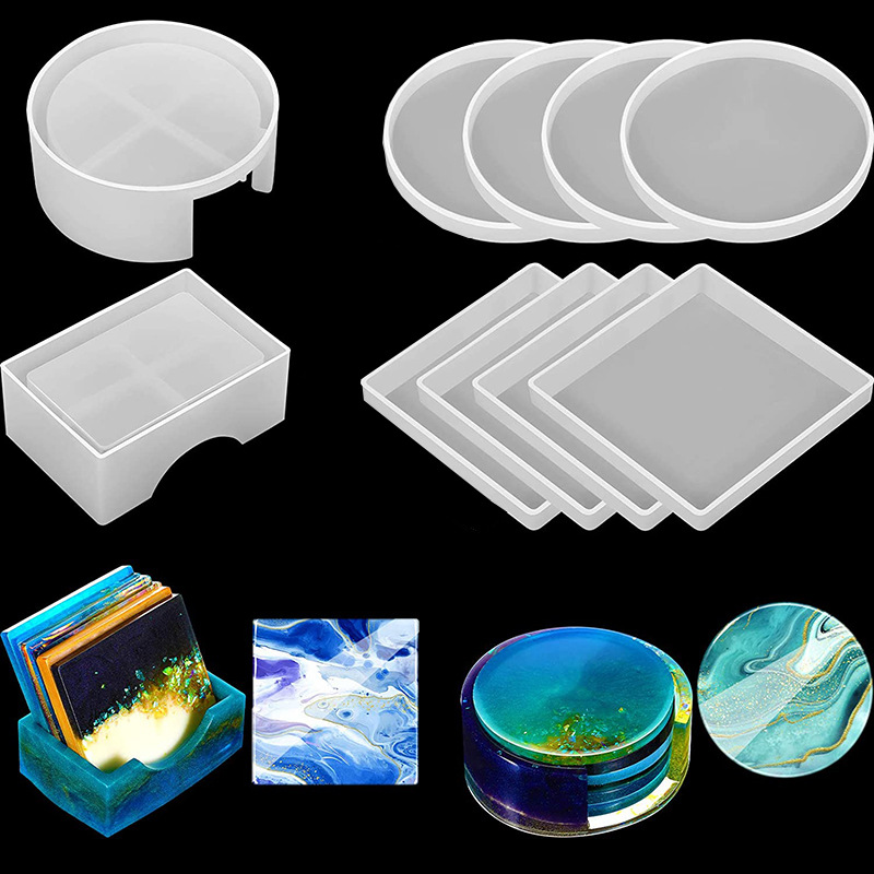 5Pcs/Set DlY Epoxy Resin Cup C - Resin Art Mould incelemesi ve fiyatı