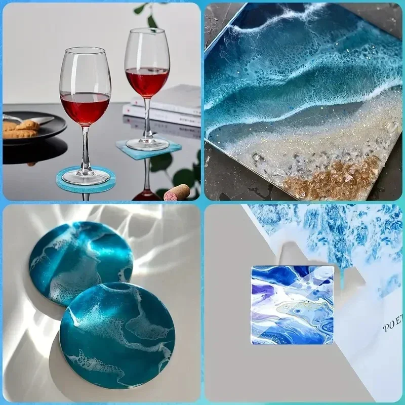 5Pcs/Set DlY Epoxy Resin Cup C - Resin Art Mould incelemesi ve fiyatı