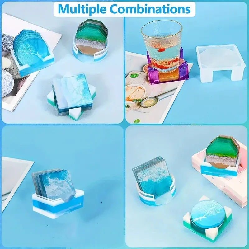 5Pcs/Set DlY Epoxy Resin Cup C - Resin Art Mould incelemesi ve fiyatı