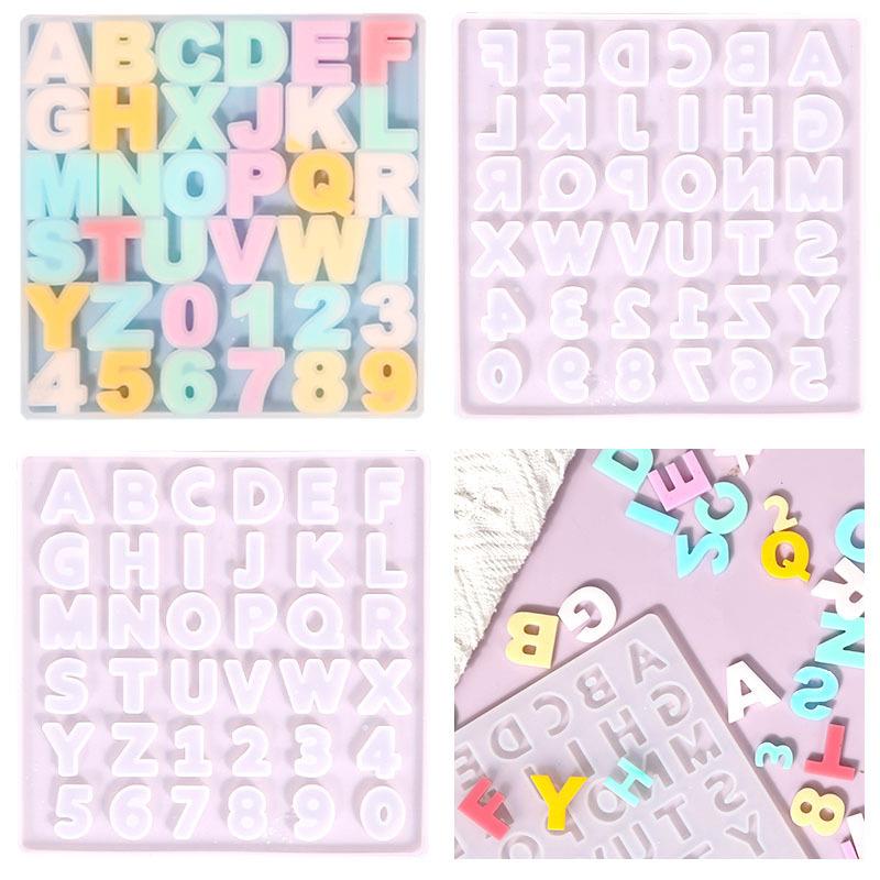 Alphabet Epoxy Resin Silicone  - Resin Art Alphabet incelemesi ve fiyatı
