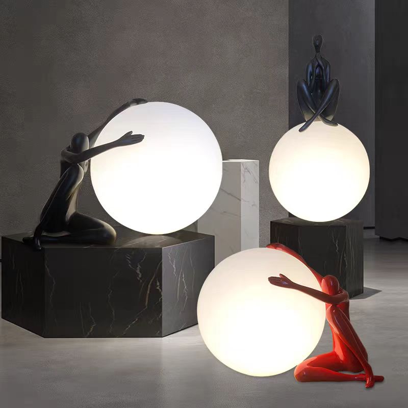 Nordic Art Floor Lamp Abstract - Resin Art Floor incelemesi ve fiyatı
