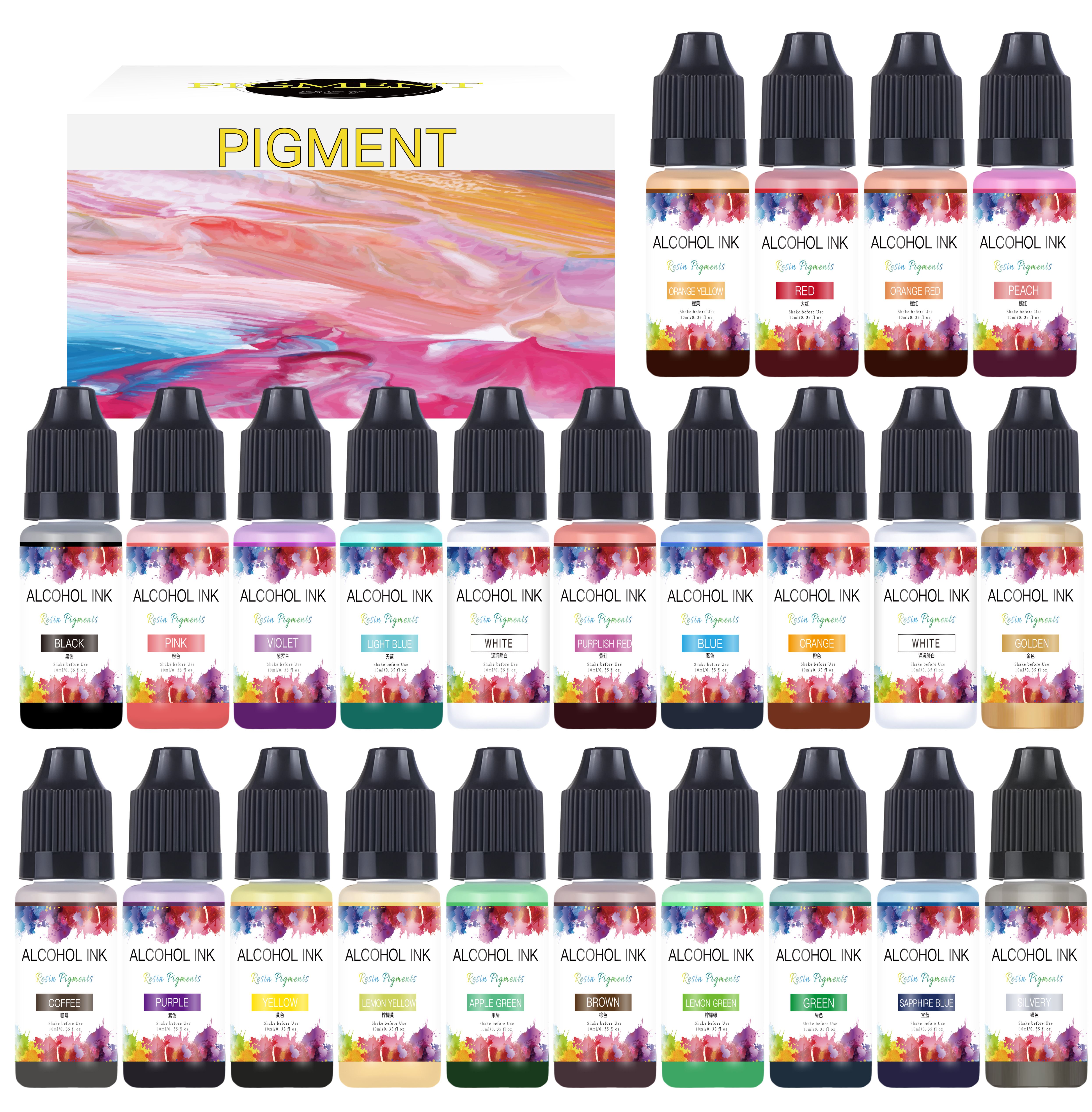 10ml Alcohol Ink Art Epoxy Res - Resin Dye Opaque incelemesi ve fiyatı