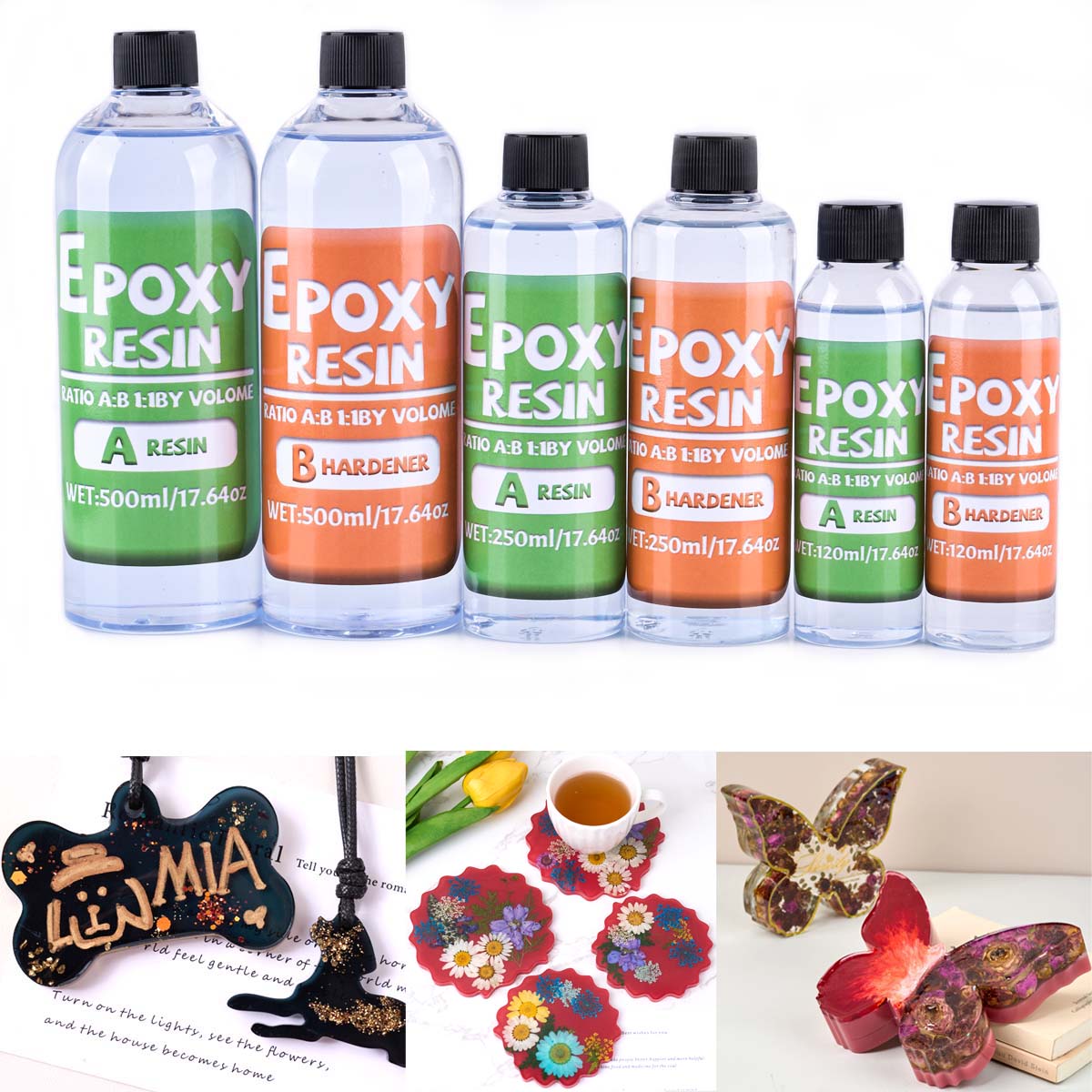 1:1 Ratio Epoxy Resin Kit Anti - Resin Art Tool Kit incelemesi ve fiyatı