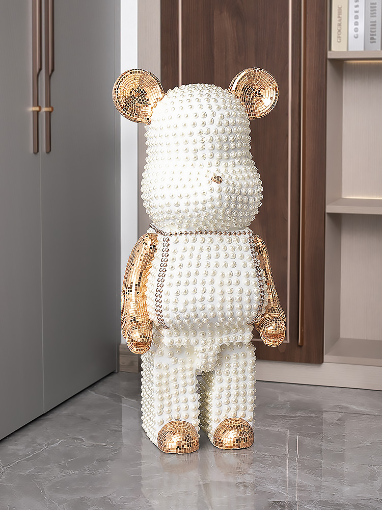 Cartoon Bear Ornament Home Dec - Resin Art Floor incelemesi ve fiyatı