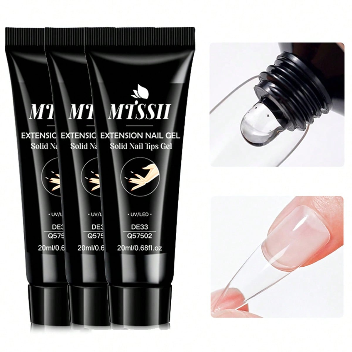 1/2/3pcs 20ml Solid Nail Glue  - Resin Art Youtube incelemesi ve fiyatı