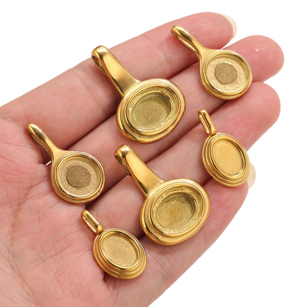 5pcs Stainless Steel Round Ova - Resin Art Notes incelemesi ve fiyatı