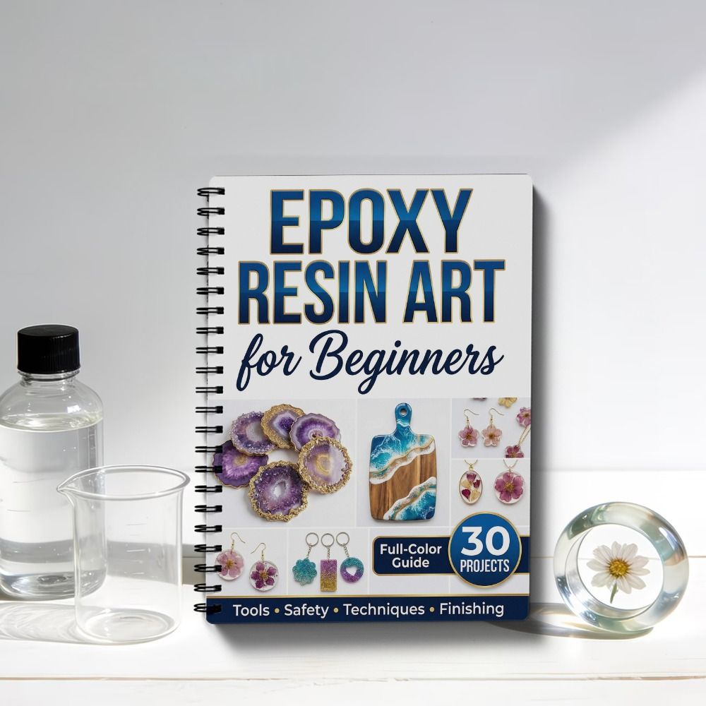 Step-by-Step Epoxy Resin Art H - Resin Art Tutorial incelemesi ve fiyatı