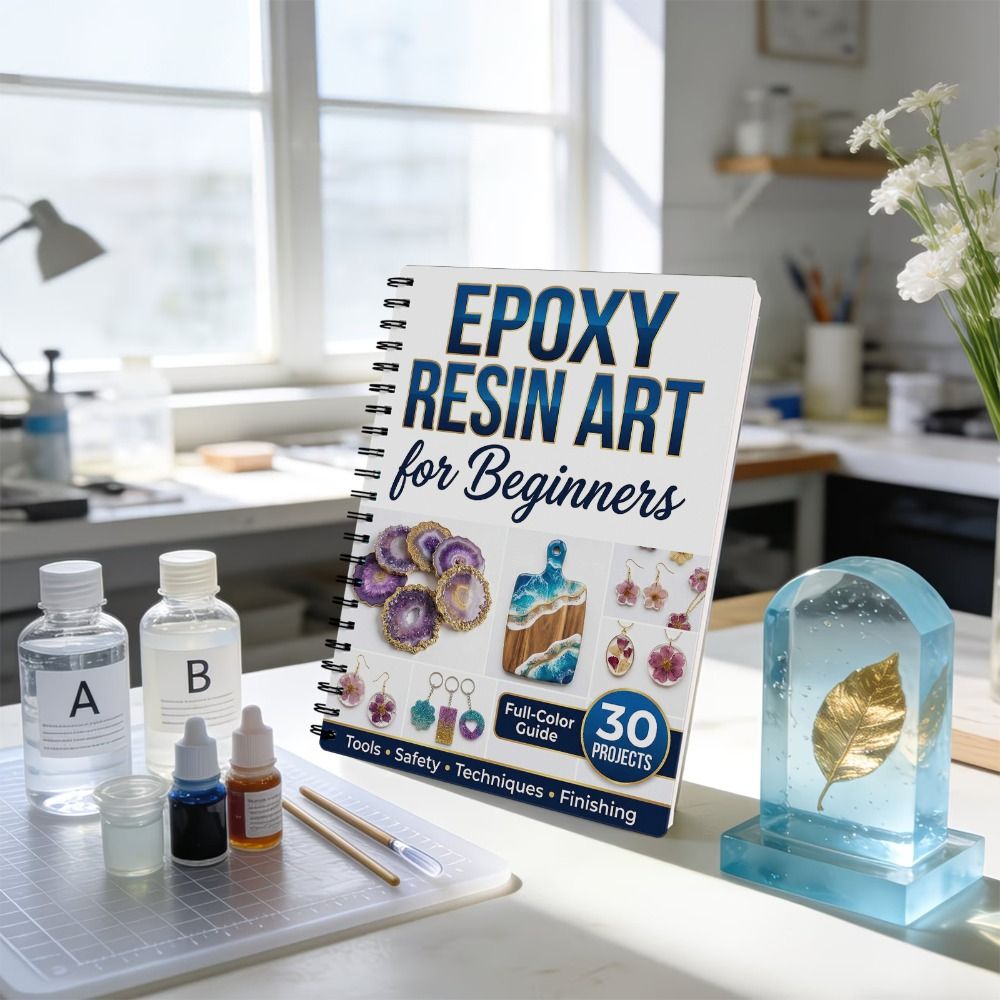 Step-by-Step Epoxy Resin Art H - Resin Art Tutorial incelemesi ve fiyatı