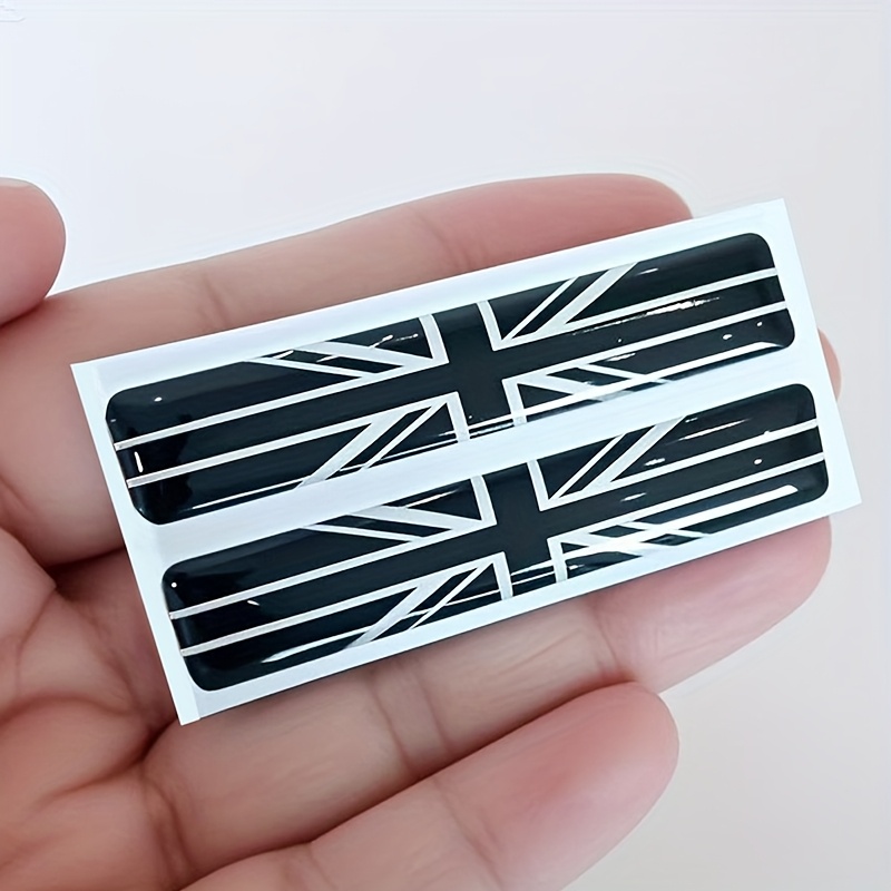 2pcs Small  UK GB Flag Car Sti - Resin Art Logo incelemesi ve fiyatı