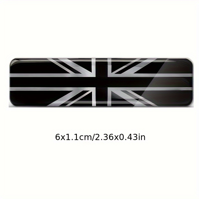 2pcs Small  UK GB Flag Car Sti - Resin Art Logo incelemesi ve fiyatı