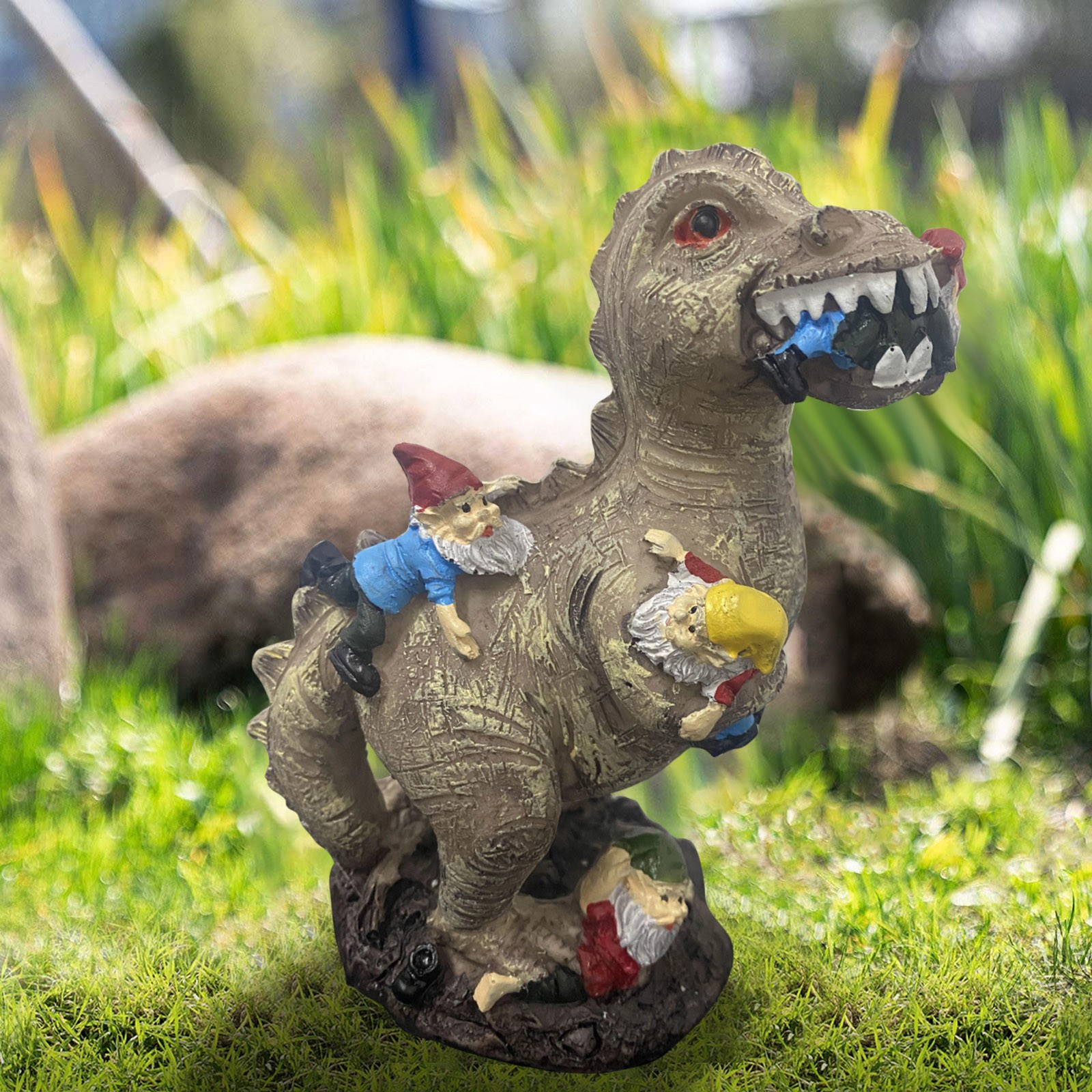 Mischievous Dinosaur Garden Ea - Resin Art Decor incelemesi ve fiyatı