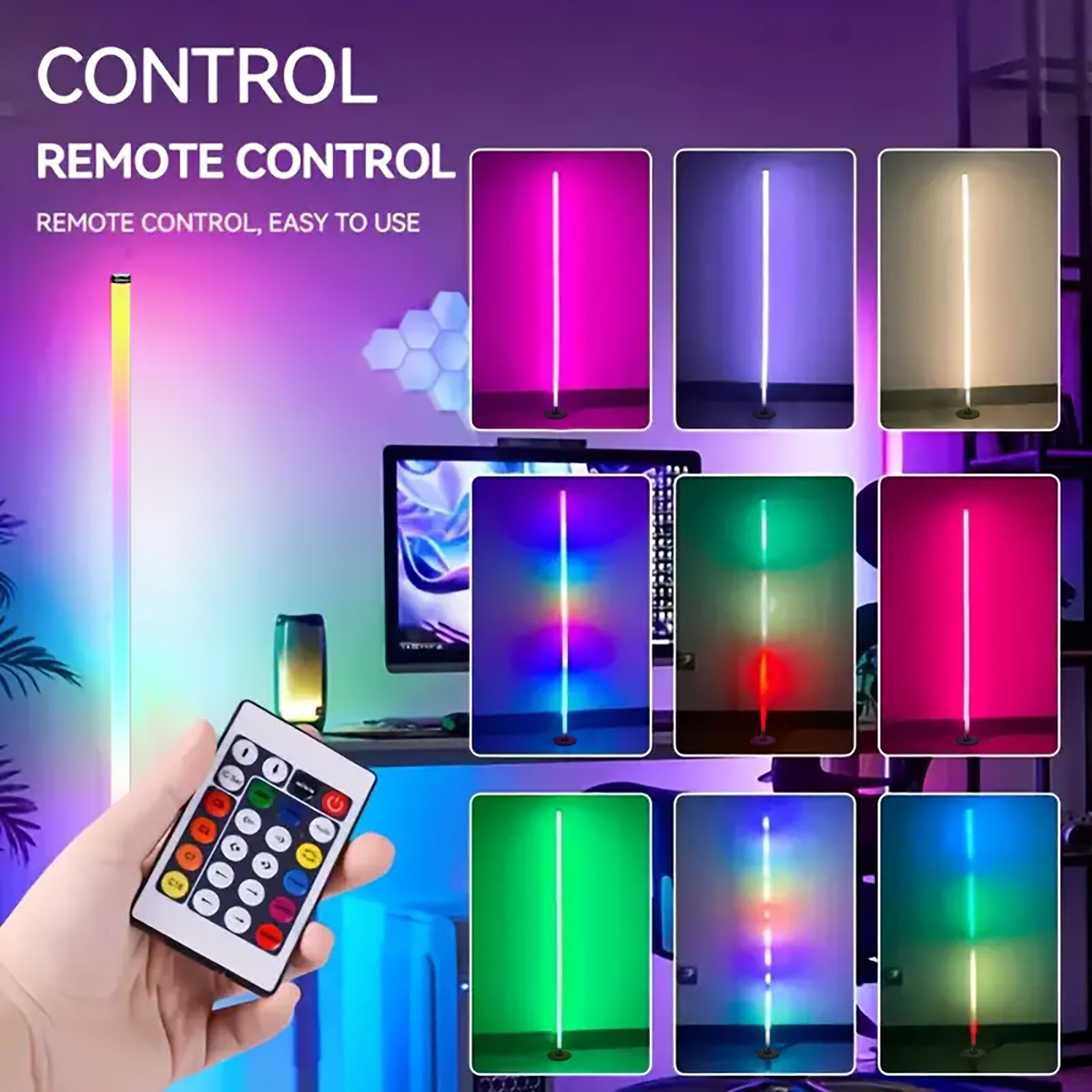 The RGB colorful floor lamps f - Resin Art Floor incelemesi ve fiyatı