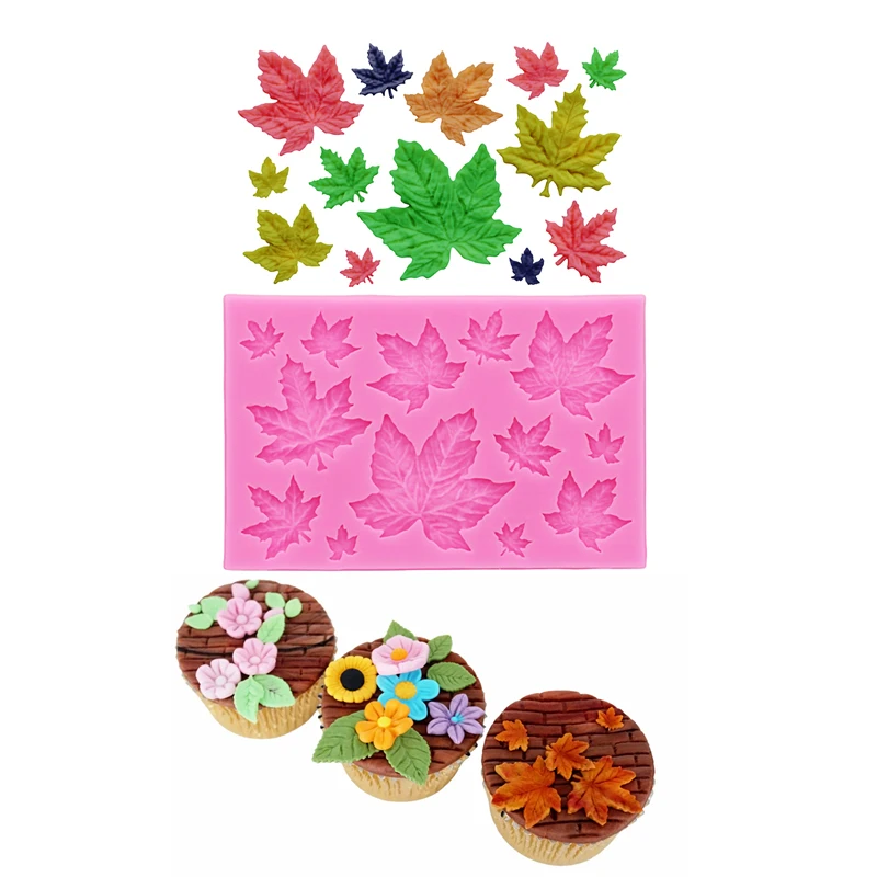 Gj-61 DIY leaf maple leaf sili - Resin Art Mould incelemesi ve fiyatı