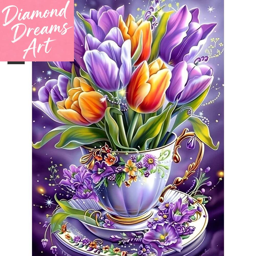 Frameless, Diamond Mosaic Art  - Resin Art Of Flowers incelemesi ve fiyatı