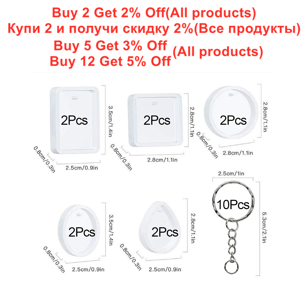 20Pcs/Set DIY Keychain Pendant - Resin Art Tool Kit incelemesi ve fiyatı