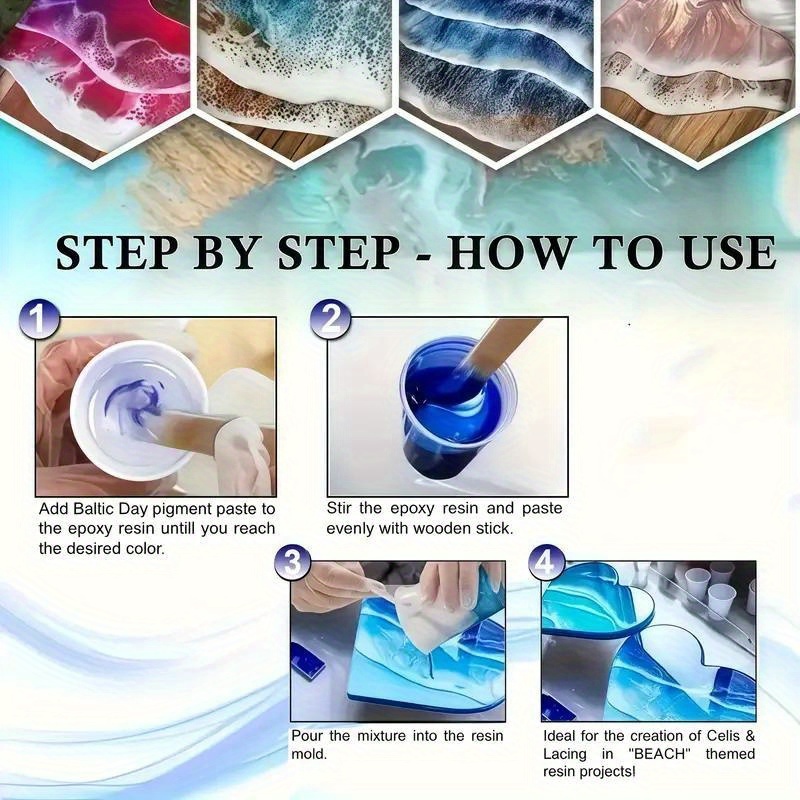 24 Colors/8 Colors 5g 0.18oz P - Resin Dye Opaque incelemesi ve fiyatı