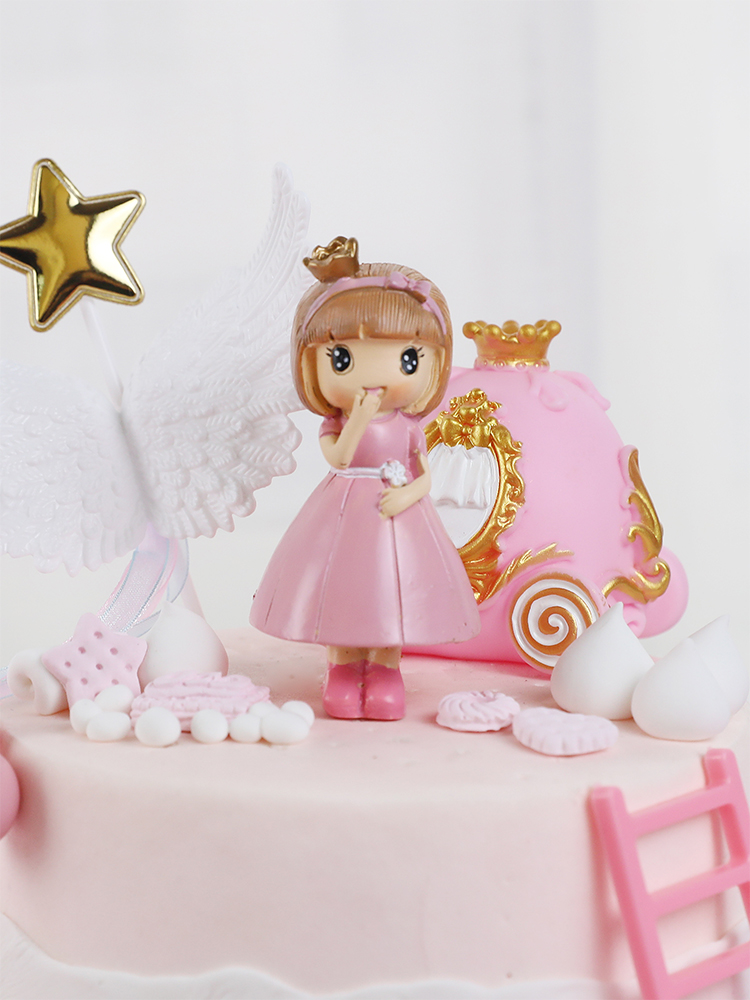 Pink Castle Girl Bow little Pr - Resin Art Alphabet incelemesi ve fiyatı