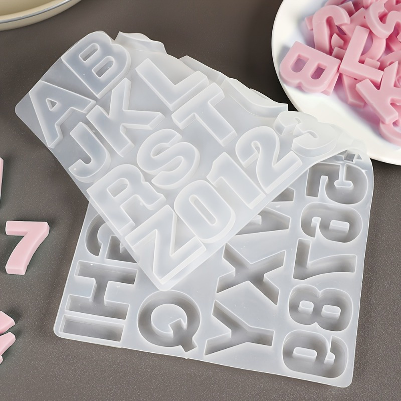 Letter A To Z Pendants Silicon - Resin Art Alphabet incelemesi ve fiyatı