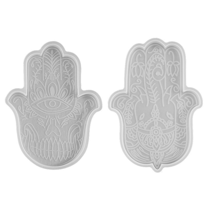 1 Pcs DIY Coaster Hand of Fati - Resin Art Mould incelemesi ve fiyatı