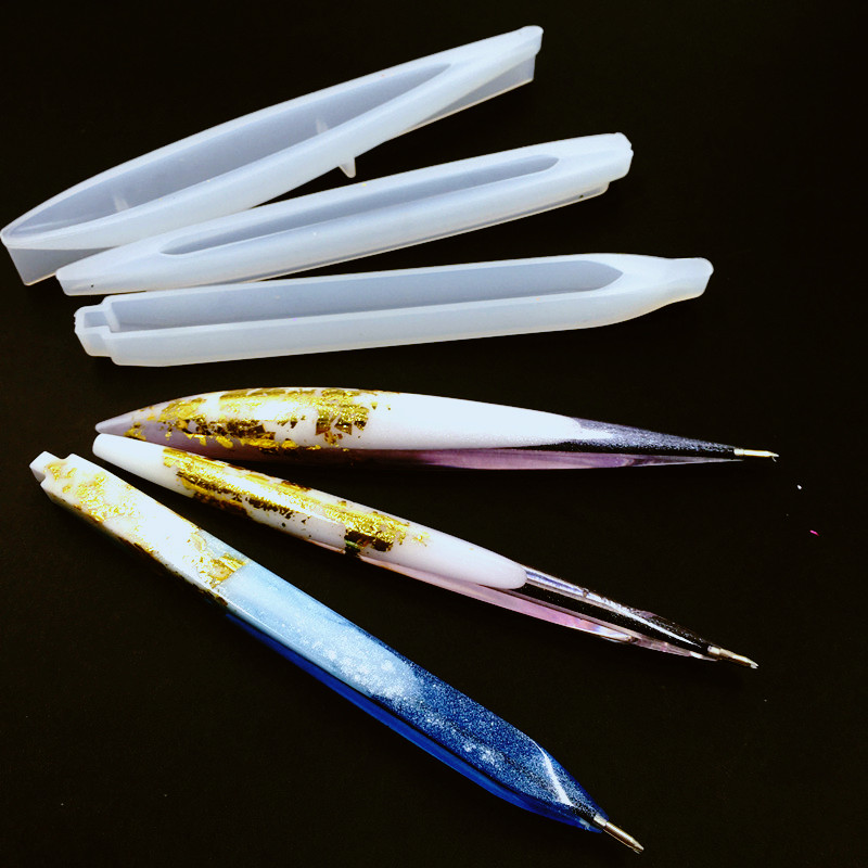 SNASAN Silicone Mold DIY Pen T - Resin Art Youtube incelemesi ve fiyatı