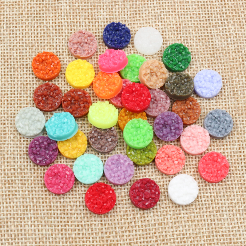 40pcs Resin Druzy Cabochons Do - Resin Art Notes incelemesi ve fiyatı