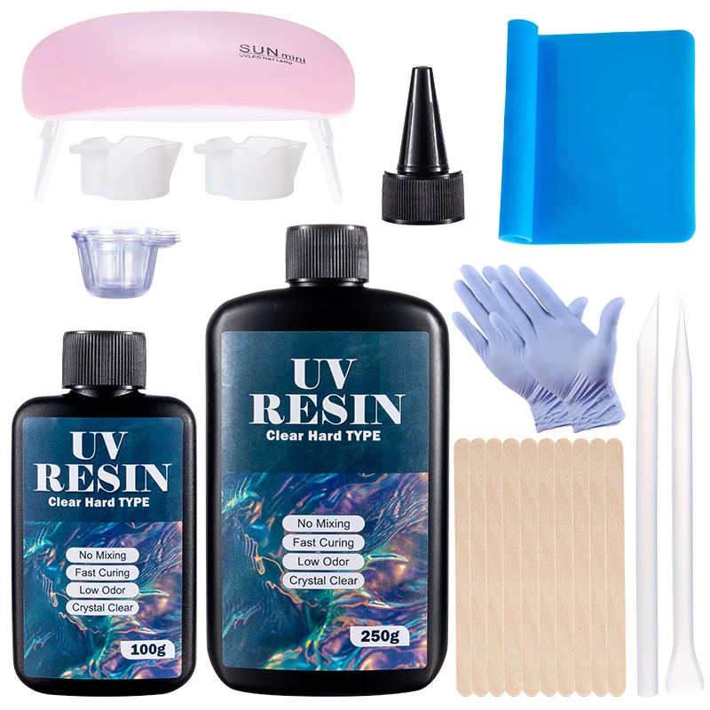 Hard UV Resin Glue Kit Fast Cu - Resin Art Tool Kit incelemesi ve fiyatı