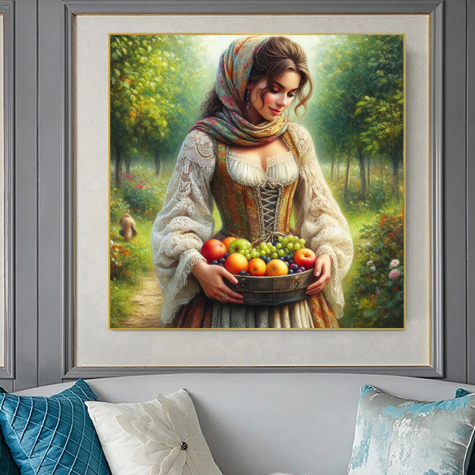1pc frameless Diamond Painting - Resin Art On Wall incelemesi ve fiyatı